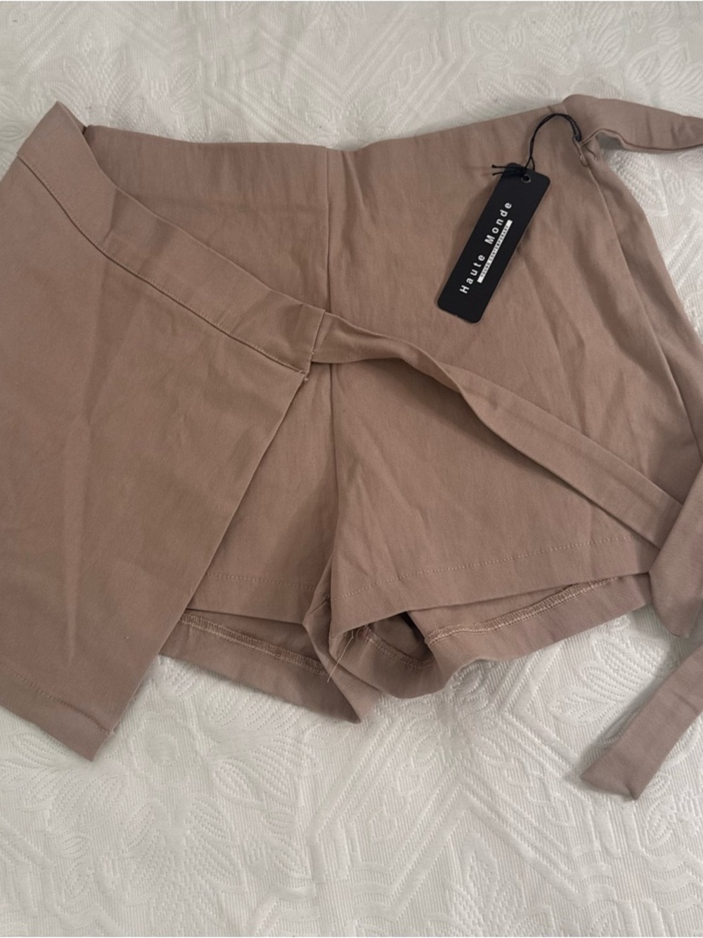 Skort Taupe for Gym & Everyday Wear Haute Monde Size S NWT - Picture 3 of 6